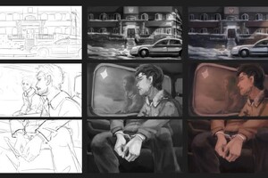 Викторовна Шлык Анастасия — Поэтапная работа над цветными кадрами — Портфолио №1