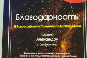 Диплом / сертификат №1 — Пасько Александр Александрович