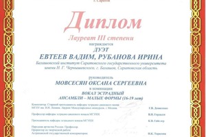 Диплом / сертификат №25 — Чумаченко Ирина Анатольевна