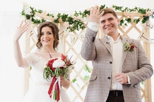 Выездная регистрация в стиле рустик — Wedding Kolibri