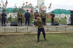 Выступление в г. Шацке — Михайловские казаки