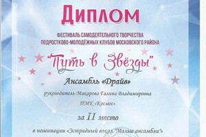 Диплом / сертификат №13 — Дум Дмитрий Викторович