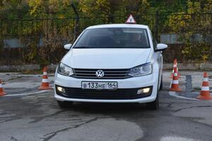 Учебный автомобиль Volkswagen Polo (2019 г.). — Ильин Максим Павлович