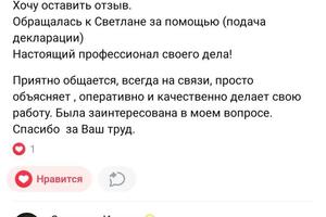 Отзыв — Ильина Светлана Анатольевна