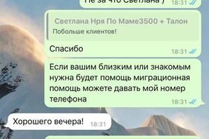 Подготовка документов на рвп, вид на жительство, гражданство с гарантированной подачей документов в Сахарова с первого... — Чугунова Наталия Владимировна