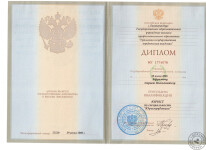 Диплом Уральской Государственной Юридической Академии 2008 г. — Ефремов Сергей Николаевич