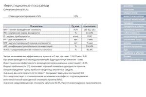 Финансовая модель — Ильинский Данила Алексеевич