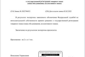 Положительное решение по формальной экспертизе было вынесено в течении двух недель с момента подачи заявки.; Решение о... — Краснова Татьяна Владимировна