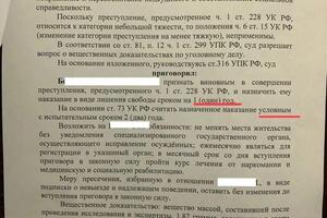 Год условно за хранение наркотиков — Сафронов Ярослав Эдуардович