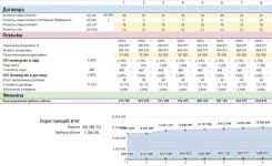 Создание финансовой модели для определения точек роста, оценки рисков компании. Цель модели понять сколько проект принесет дивидендов собственнику. — Тимошевский Денис Георгиевич
