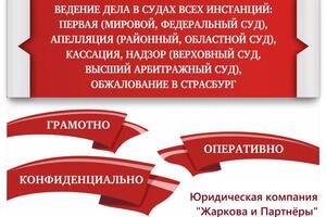 Представительство в судах — Партнёры Жаркова и