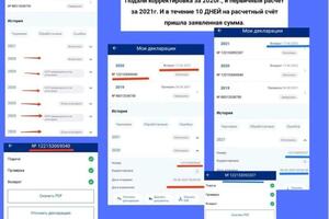 Клиент несколько раз самостоятельно заполнял декларацию за 2020г. на возврат налога в связи с расходами на приобретение... — Корнева Анастасия Юрьевна