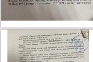 Взыскание денежных средств по договору реализации турпродукта — Мещерякова Ольга Анатольевна