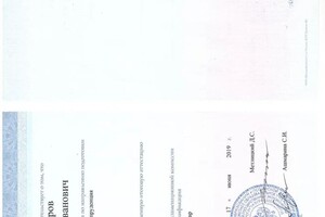 Диплом / сертификат №1 — Подзоров Максим Иванович