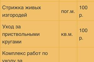 Услуги по стрижке растений — Лурье Виталий Николаевич