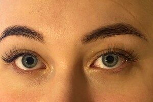 Котова Виктория Владимировна — Классическое наращивание ресниц. Изгиб C+L; Толщина 0,07 — Портфолио №5