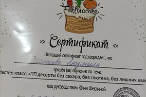 Диплом / сертификат №4 — Чеснокова Людмила Михайловна