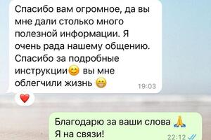 Консультация после прихода молока по возвращении; из РД (онлайн) — Муравьева Анастасия Фёдоровна