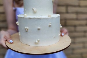 Косумова Юлия Александровна — Свадебный ярусный торт — Портфолио №1