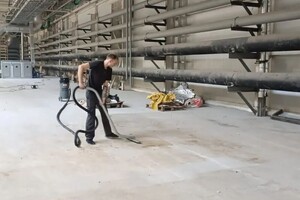 Лукашевич Андрей Геннадьевич — Обеспыливание бетонных полов — Портфолио №16