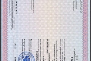 Морозова Дарья Сергеевна — Диплом / сертификат №2