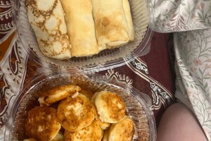 Захраи Ангелина Сейед Кямал — Сырники мини; Блинчики фаршированные — Портфолио №16