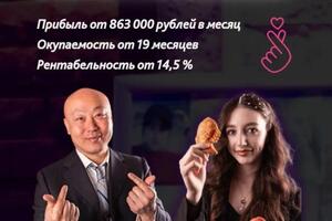 Создание сайта по продажи франшизы корейской кухни — Карасев Иван Олегович