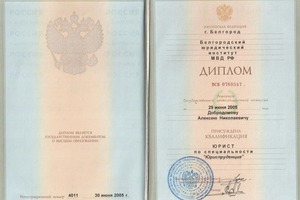 Диплом / сертификат №1 — Добродомов Алексей Николаевич