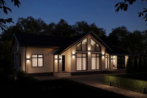 Зыкова Светлана Андреевна — визуализация экстерьера вечерний вид — Портфолио №30