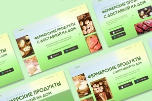 Несколько вариантов композиции для концепта по доставке продуктов — Камалютдинова Инзира Ильшатовна