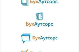 Разработка логотипа для компании БухАутсорс — Шитова Ксения Николаевна