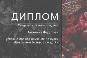 Диплом / сертификат №4 — Федотова Ангелина Викторовна