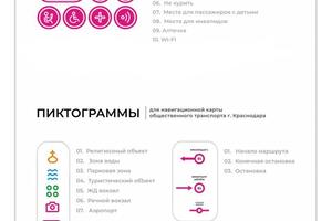 Пиктограммы для дизайн-проекта фирменного стиля общественного транспорта г. Краснодара — Покусаева Ангелина Геннадьевна