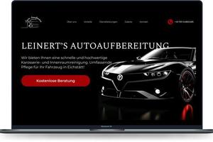 Landing page Автомойка - Детейлинг — Базанова Дарья Сергеевна