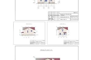 Файлы проекта - чертежи необходимые для начала работы с экстерьером/фасадом коттеджа — Борисов Александр Михайлович