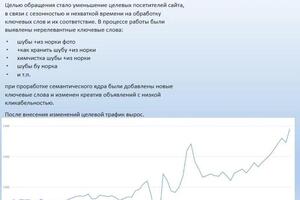 Описание работ по контекстной рекламе для увеличения целевого трафика на сайт — Давыдов Денис Викторович