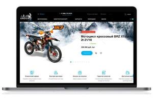 Создание интернет-магазина Enduro Live — JoyWin