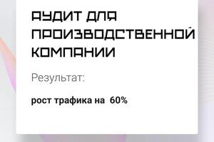 Рост на 60% после проведения аудита для производственной компании — Котенков Максим Евгеньевич