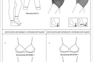 Отрисовка моделей женского белья. — Котова Наталия Александровна