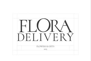 Фирменный стиль для премиального сервиса доставки цветов Flora Delivery — Медведева Элеонора Юрьевна