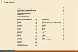 Содежрание Брендбука — Нешков Алексей Владимирович