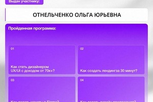 Диплом / сертификат №1 — Отнельченко Ольга Юрьевна