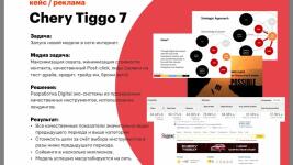 Разработка стратегии и запуск рекламной кампании для поддержки запуска Chery Tiggo 7 в интернете. — Проскурин Михаил Михайлович