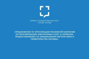 Презентация для Комитета Государственных Услуг Города Москвы — Симонов Александр Евгеньевич