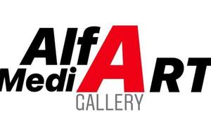 Логотип для галереи Alfa Media Art — Сусина Ирина Дмитриевна