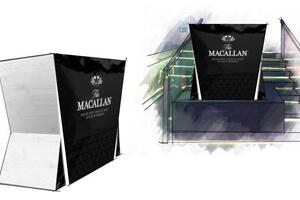 Дизайн стойки для диджея в стиле The Macallan — Величкин Алексей Александрович