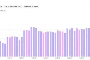 120 000 посетителей в сутки спустя месяц работы на новом сайте. Только с поиска. Сайт со статистикой коронавируса,... — Веригин Борис Михайлович
