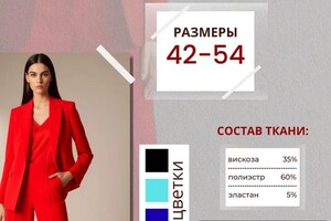 Постникова Мария Валерьевна — Рич контент Вайлдбериз, рич контент для маркетплейсов, инфографика, инфографика женская одежда — Портфолио №35