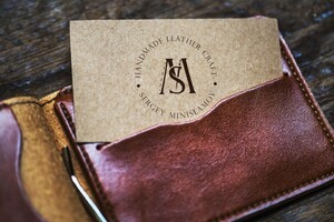 Зацепина Виктория Александровна — Логотип для бренда кожаных изделий ручной работы — Портфолио №46