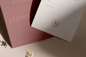 Зацепина Виктория Александровна — Разработка дизайн-макеты подарочного сертификата для студии эстетической косметологии — Портфолио №9